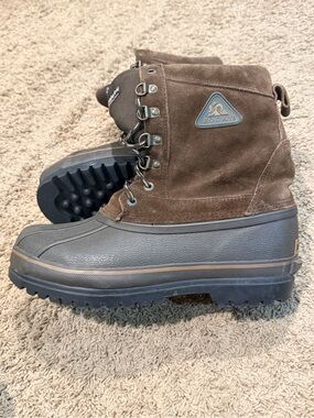 Rocky Jasper Trac Boots #7758 Sz 9 Brown Leather Insulated Snow Winter Hunting